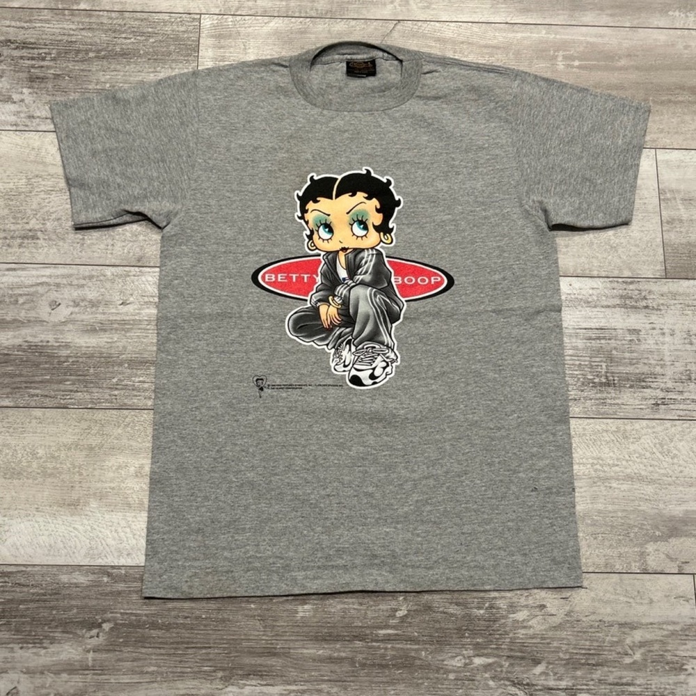 Vintage DoubleSided Betty Boop 1998 Single Stitch Changes Tag